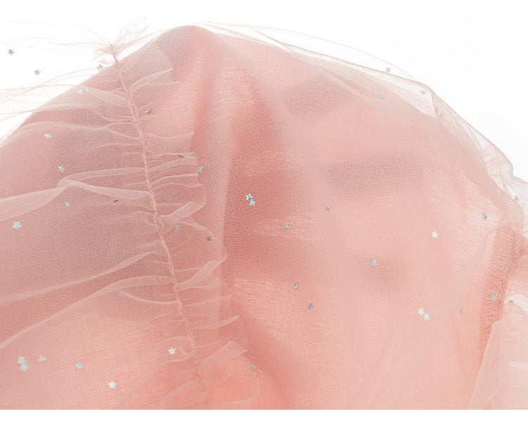 Sweet Floral Princess Tulle Dress