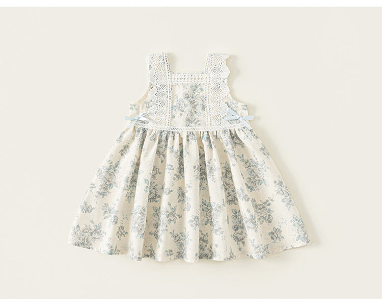 Vintage Lace Floral Dress
