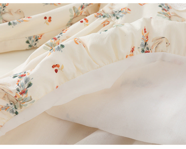 Easter Bunny Blossom Princess Dress