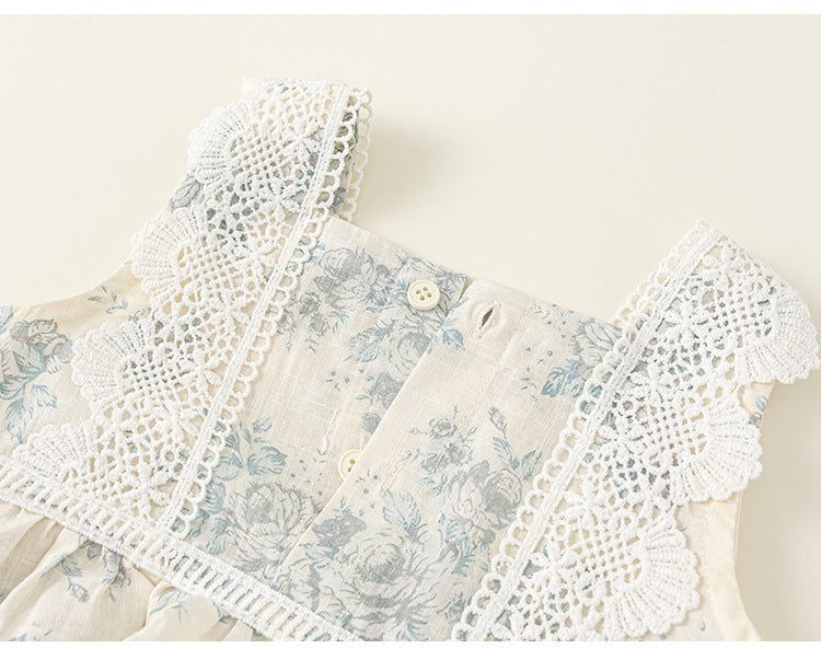 Vintage Lace Floral Dress
