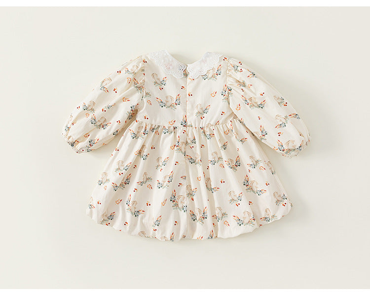 Easter Bunny Blossom Princess Dress