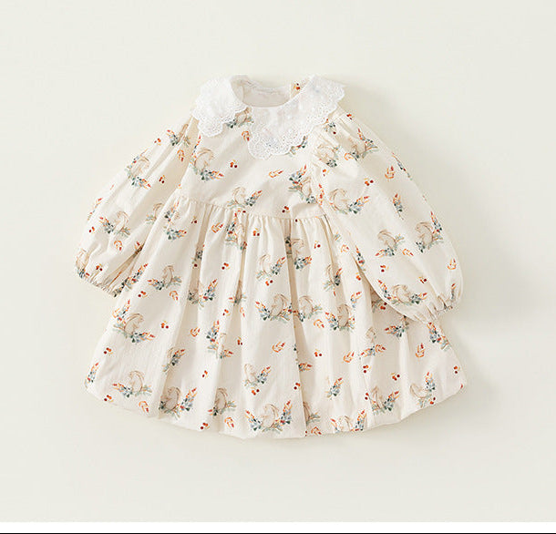 Easter Bunny Blossom Princess Dress